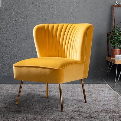 Erasmus Side Chair, Mustard - Image 1