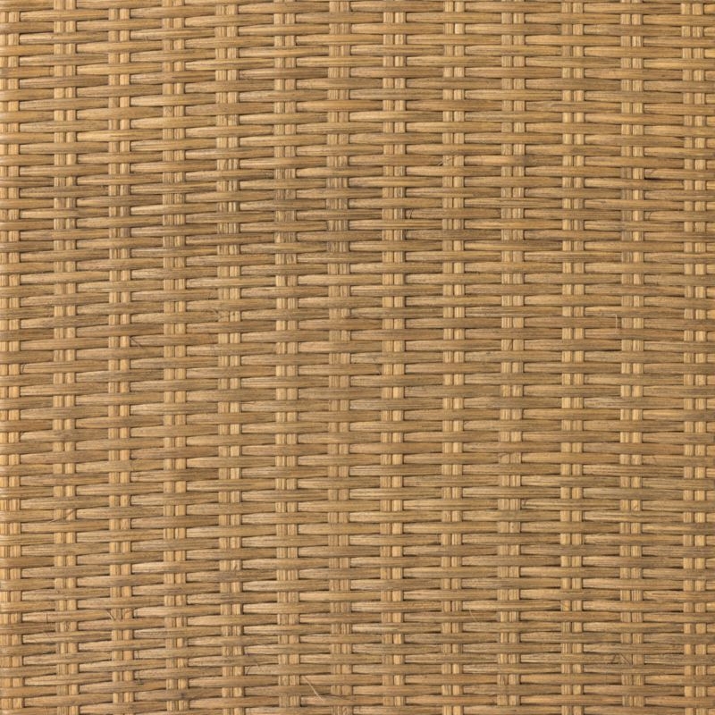 Veta 74" Taupe Cane and Wood Credenza - Image 8