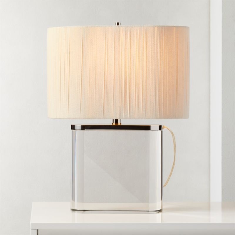 Clair Crystal Base Table Lamp - Image 1