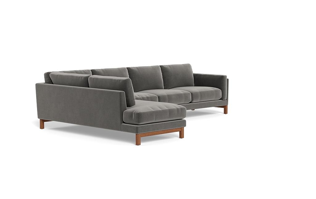 Gaby 4-Seat Sectional with Left Bumper - Image 1