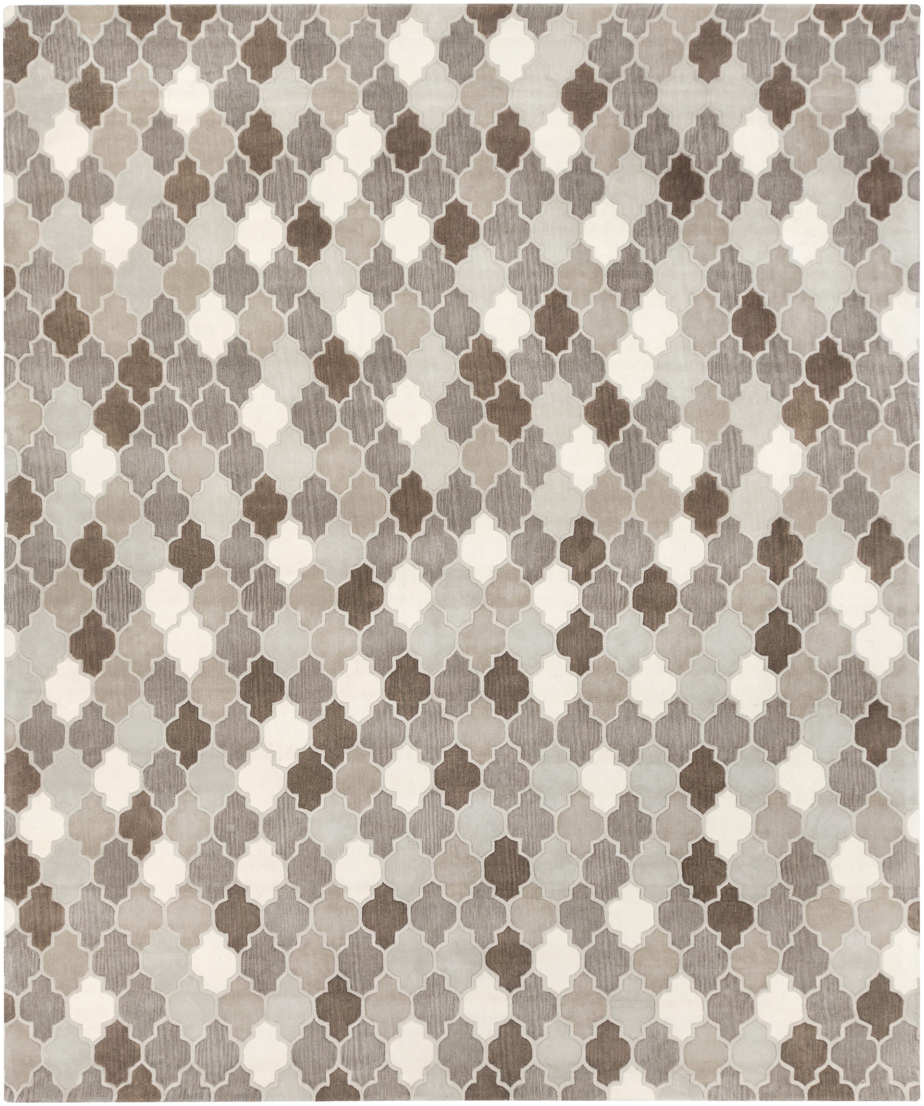 Oasis Beige Indoor 9' x 13' Handmade Rug - Image 0
