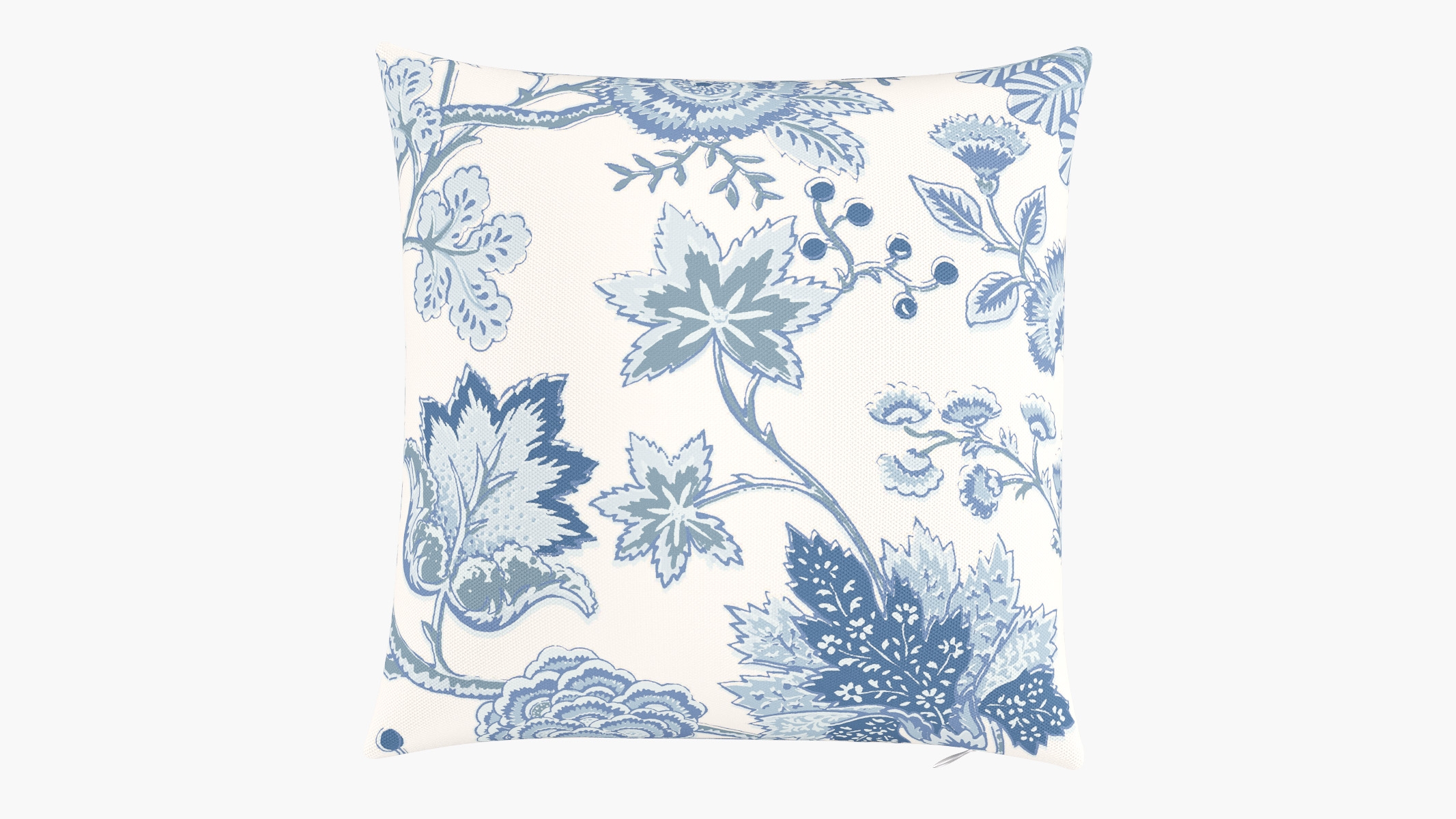 Throw Pillow Cover 18", Delft La Vendee, 18" x 18" - Image 0