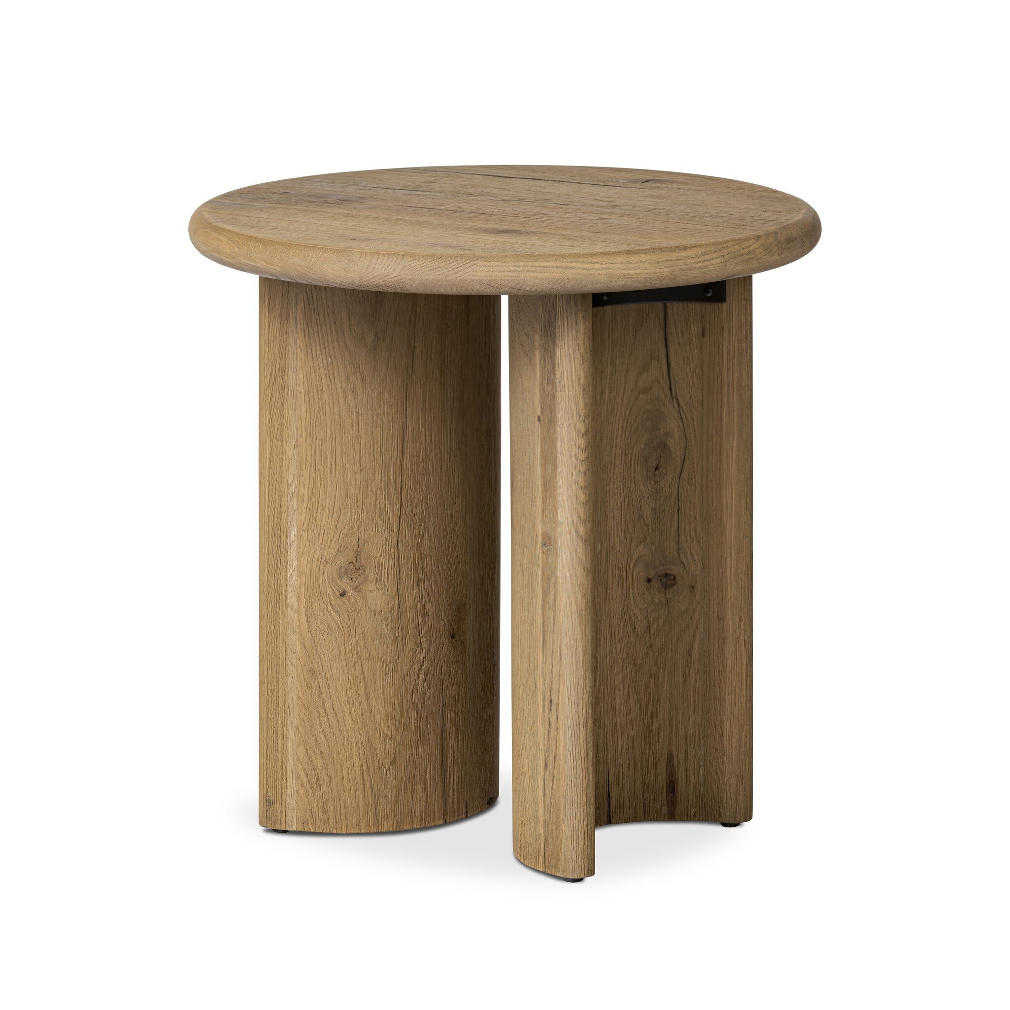 Paden End Table - Worn Oak Veneer - Image 1