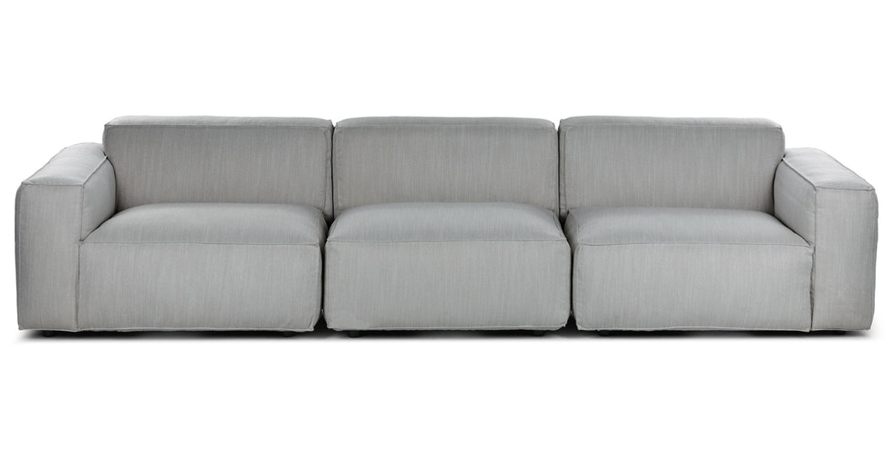 Solae Hush Gray Modular Sofa - Image 0