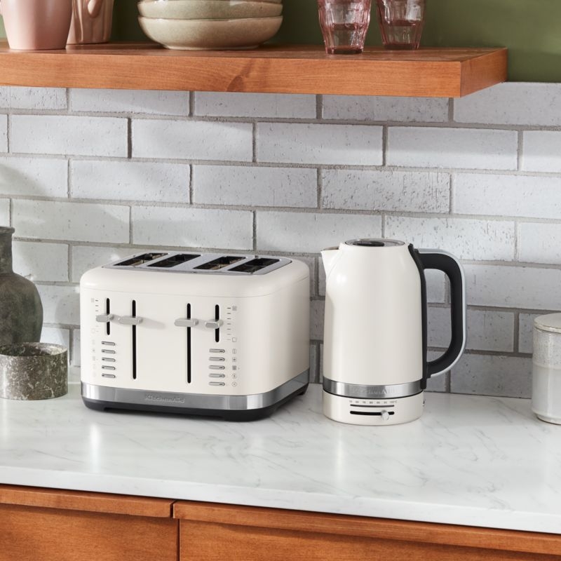 KitchenAid ® 4-Slice Toaster in Porcelain White - Image 1