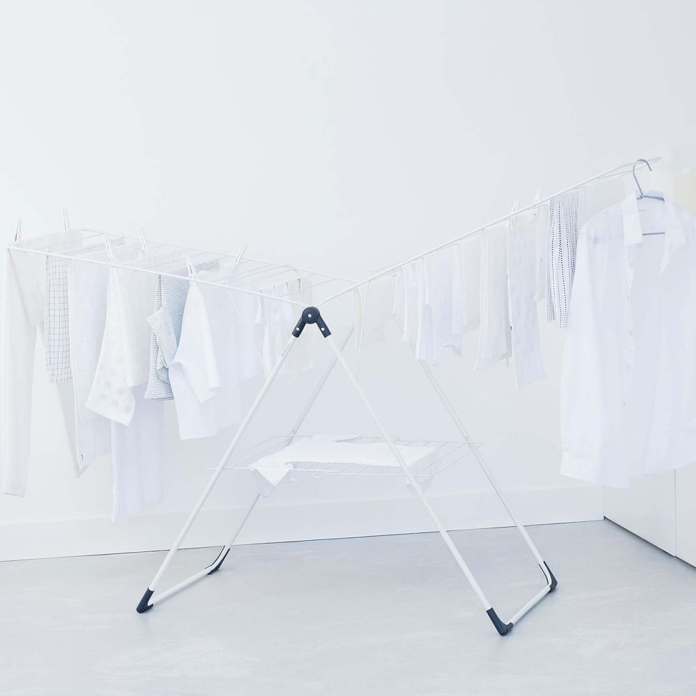 Brabantia HangOn Clothes Drying Rack, 49", White - Image 3
