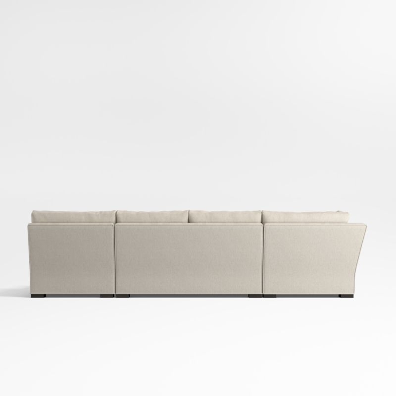 Axis 4-Piece L-Shaped Bench Sectional Sofa with Chaise Lounge - Image 3