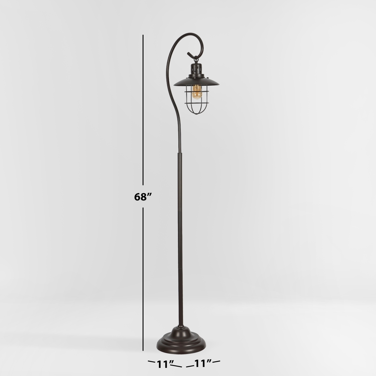 Archie 68" Floor Lamp - Oil Rub Bronze - Image 4