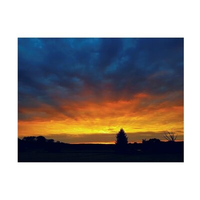 Ben Heine 'Sunset' Canvas Art - Image 0