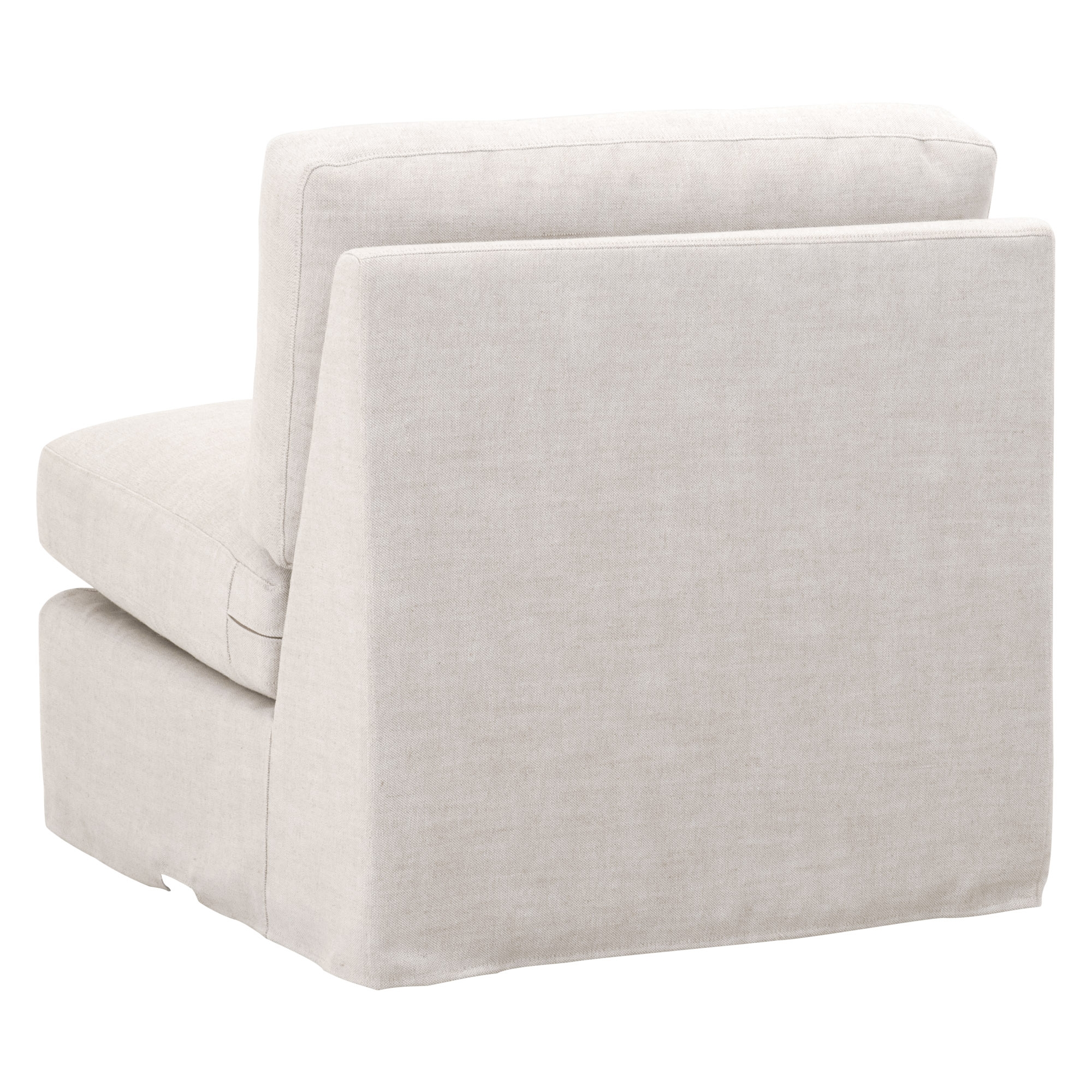 Lena Modular Slope Arm Slipcover 1-Seat Armless Chair - Image 3