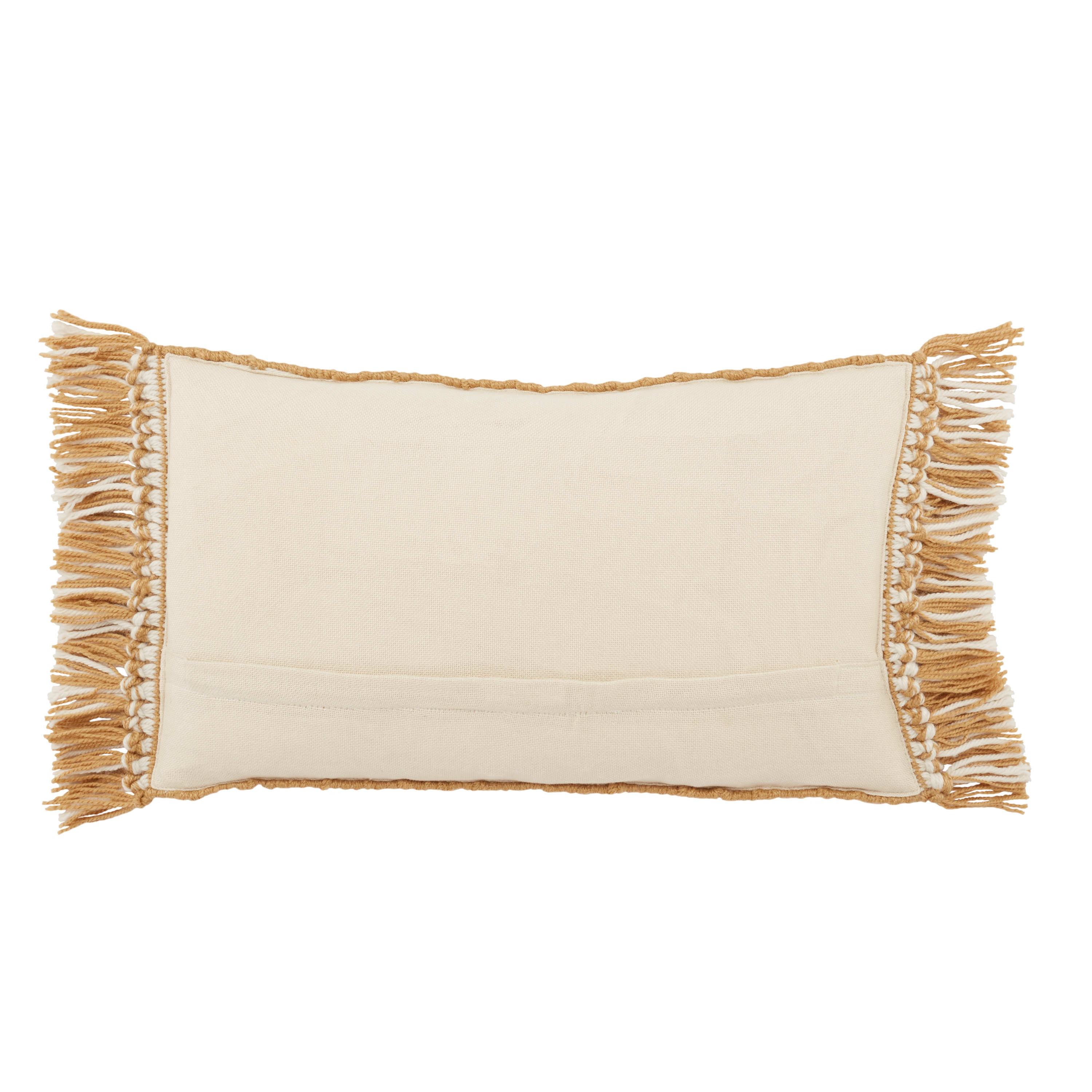 Chesa Lumbar Pillow, Gold, 21" x 13" (Cover Only) - Image 1