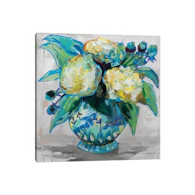 Ginger Jar I Gray by Jeanette Vertentes - Gallery-Wrapped Canvas Giclée - Image 0