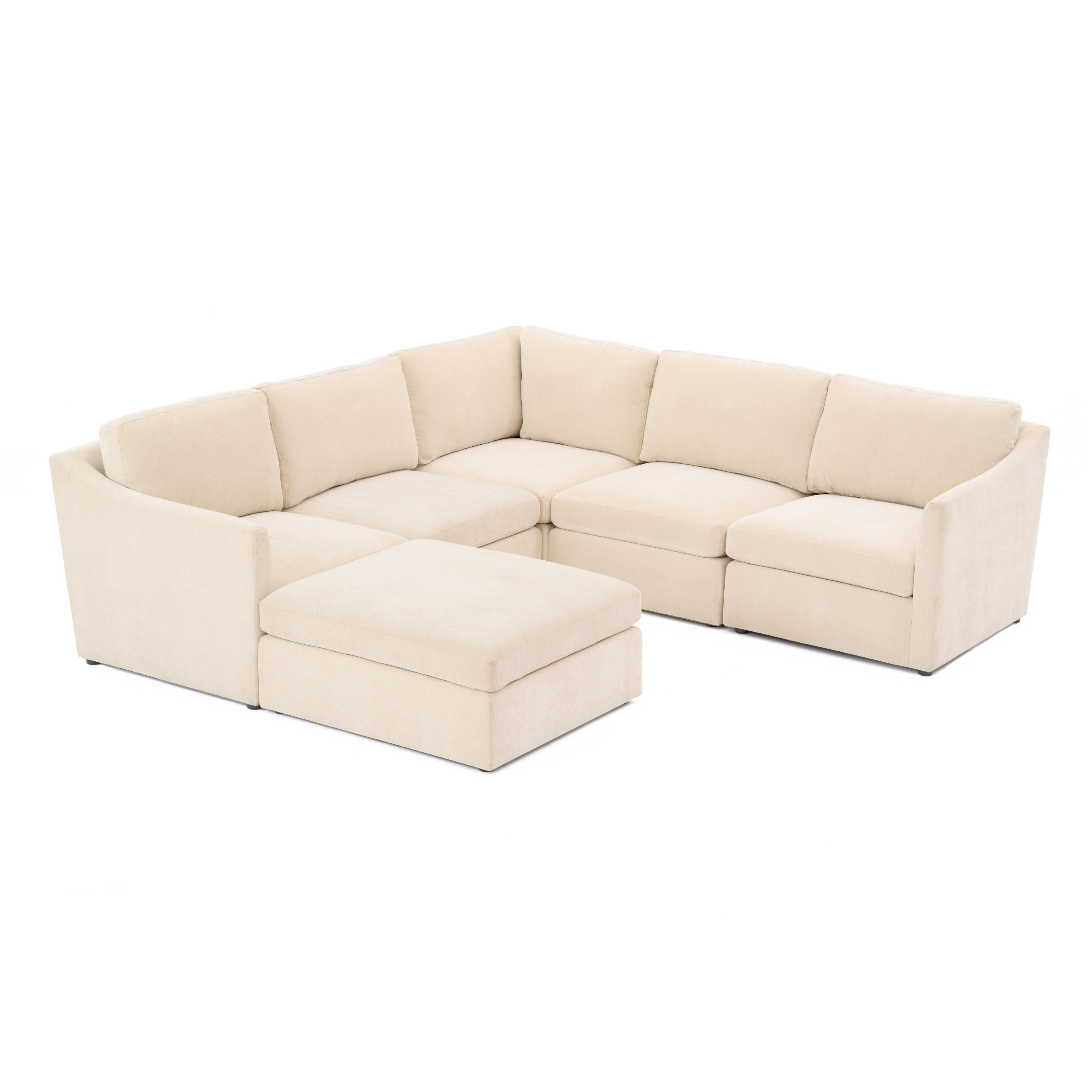 Aiden Beige Modular Chaise Sectional - Image 1