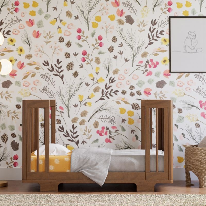 Babyletto Yuzu Walnut Wood 8-in-1 Convertible Baby Crib with All Stages Conversion Kit - Image 6