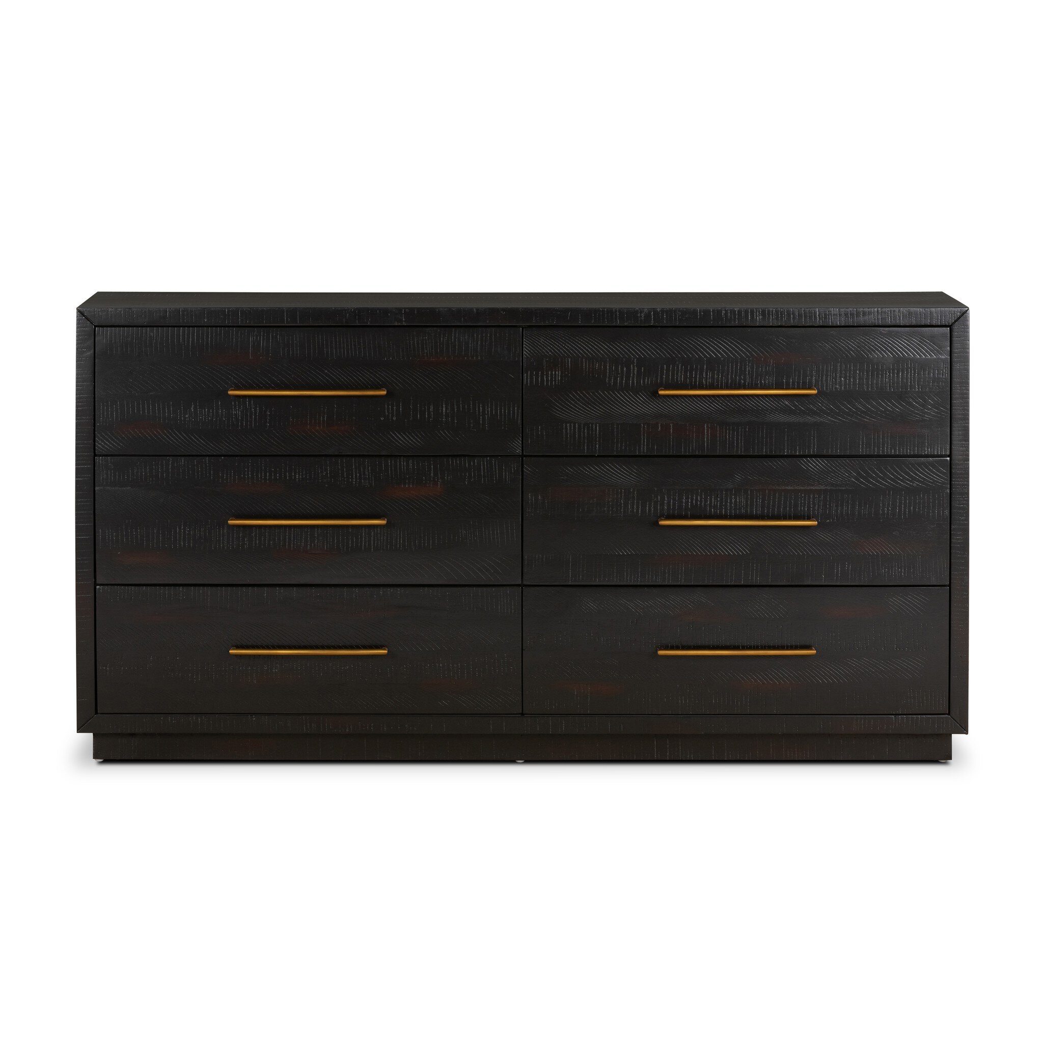 Suki 6 Drawer Dresser - Burnished Black - Image 2