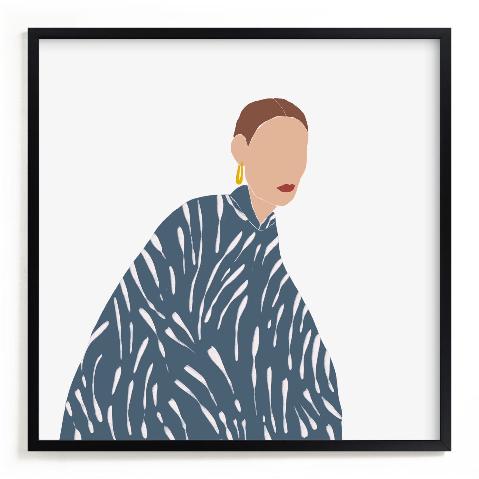 A Girl With A Coat Limited Edition Fine Art Print 2 - Image 0