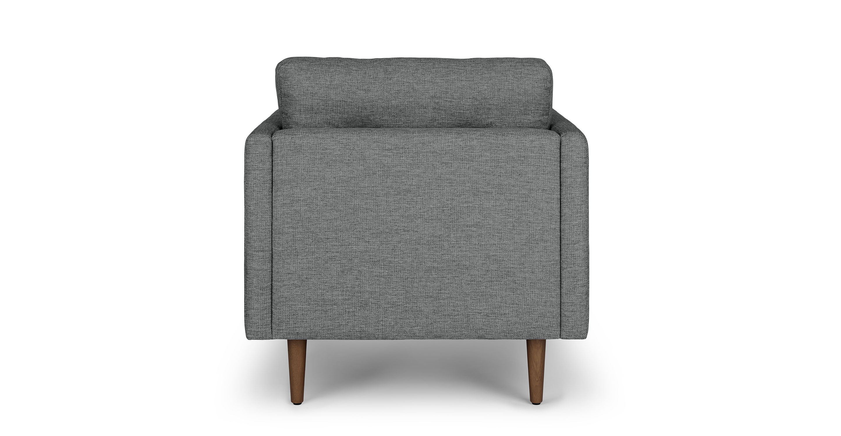 Anton Gravel Gray Lounge Chair - Image 4