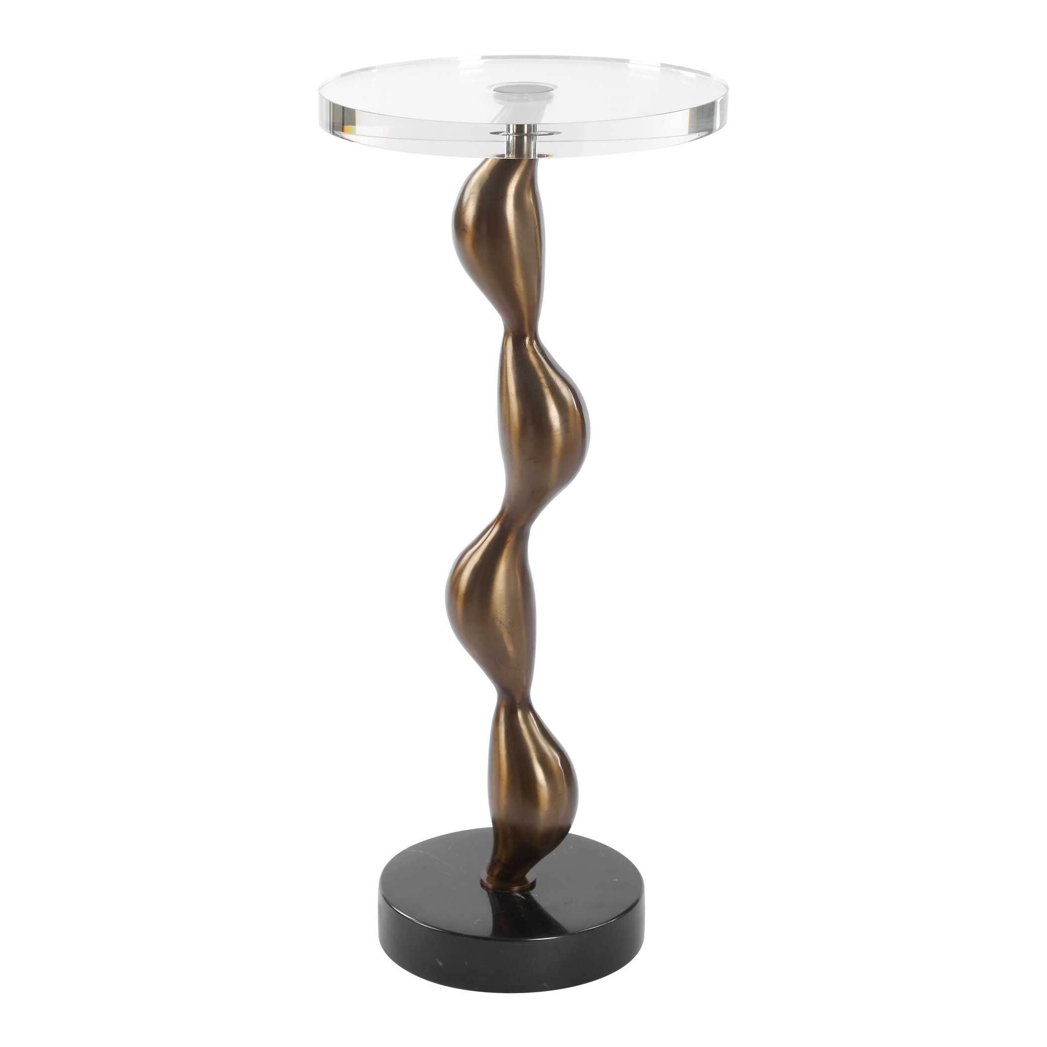 Remolino Bronze Drink Table - Image 2