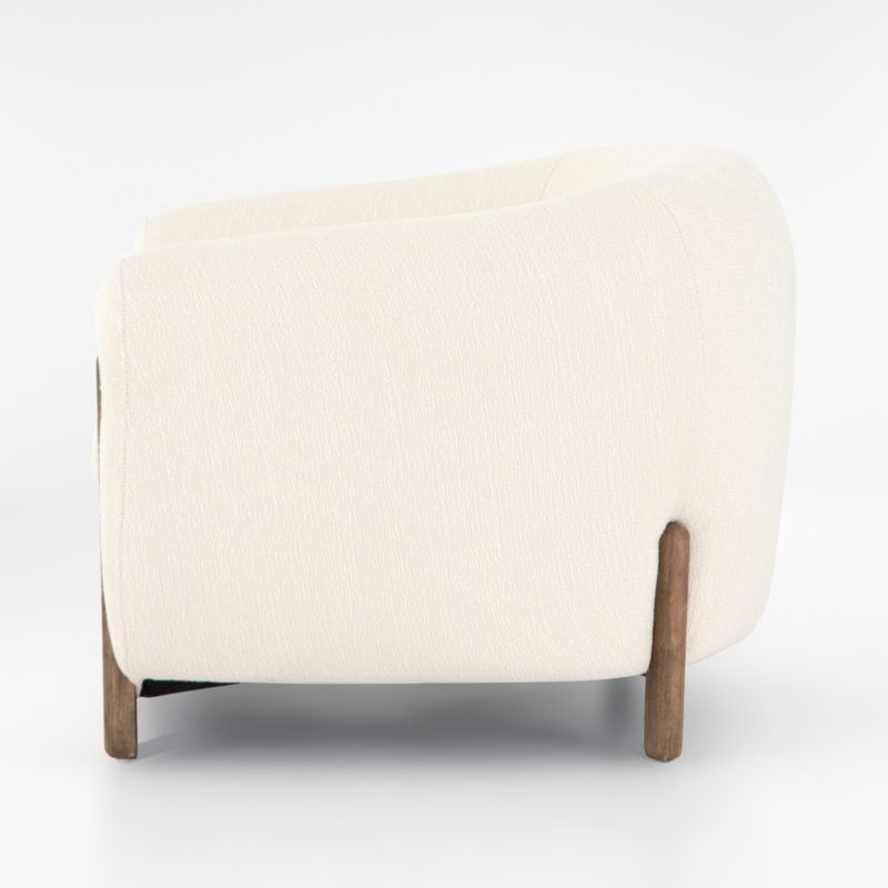 Nora Tub Chair, Cream - Image 7