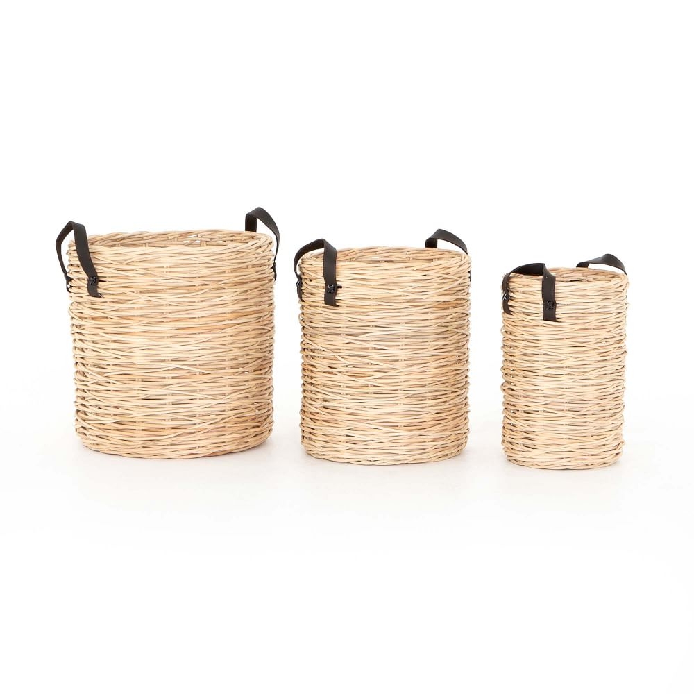 Woodland Ember Baskets, Set of 3, Natural - Image 0