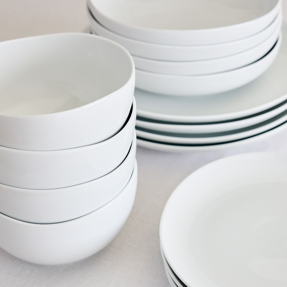 Organic Dinnerware Dinnerware BOM White Set of 16 - Image 2