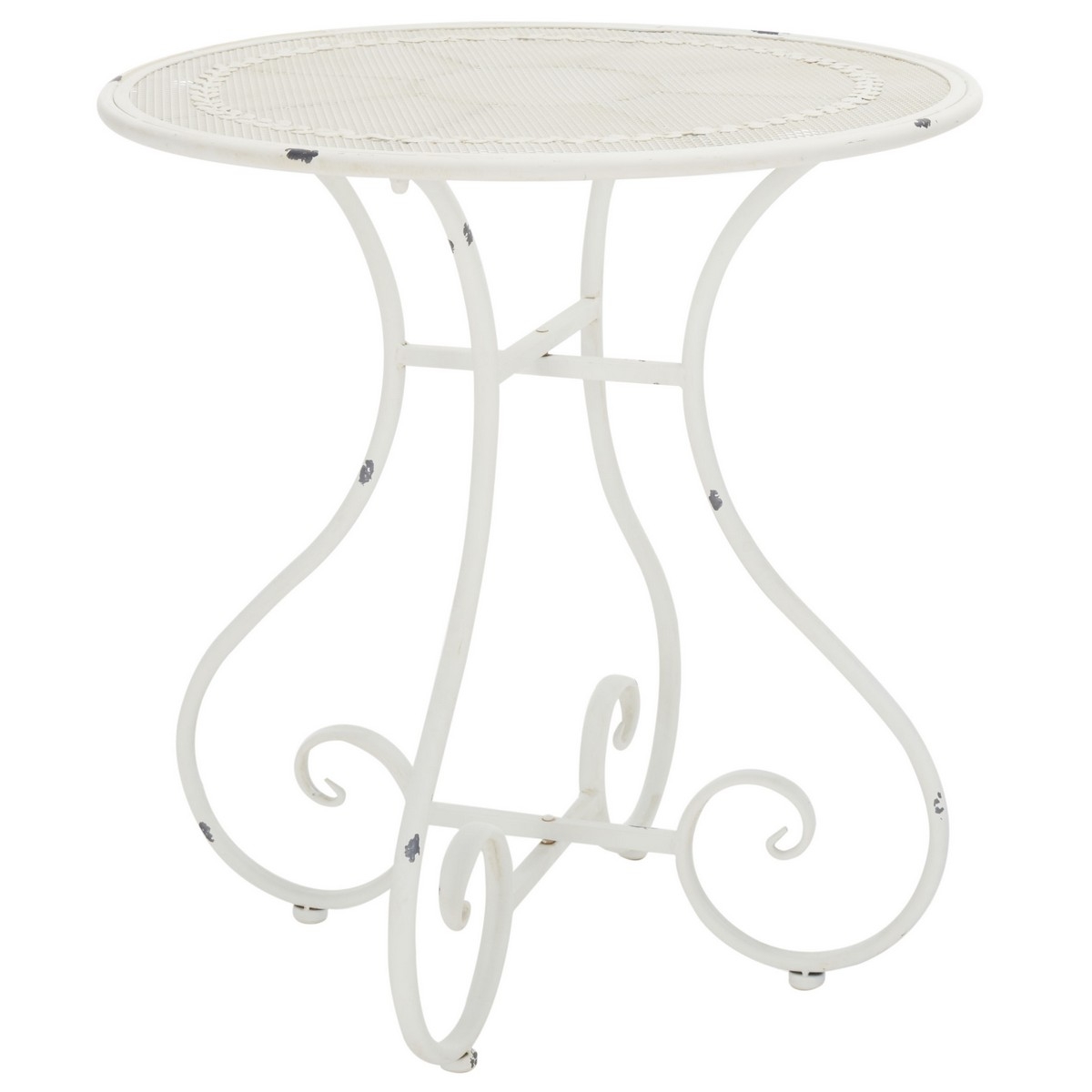 Adriel 3 Pc Bistro Set - Antique White - Safavieh - Image 5