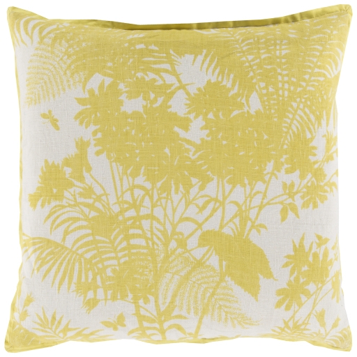 Shadow Floral FBS-003 20"L x 20"W Pillow Cover - Image 0
