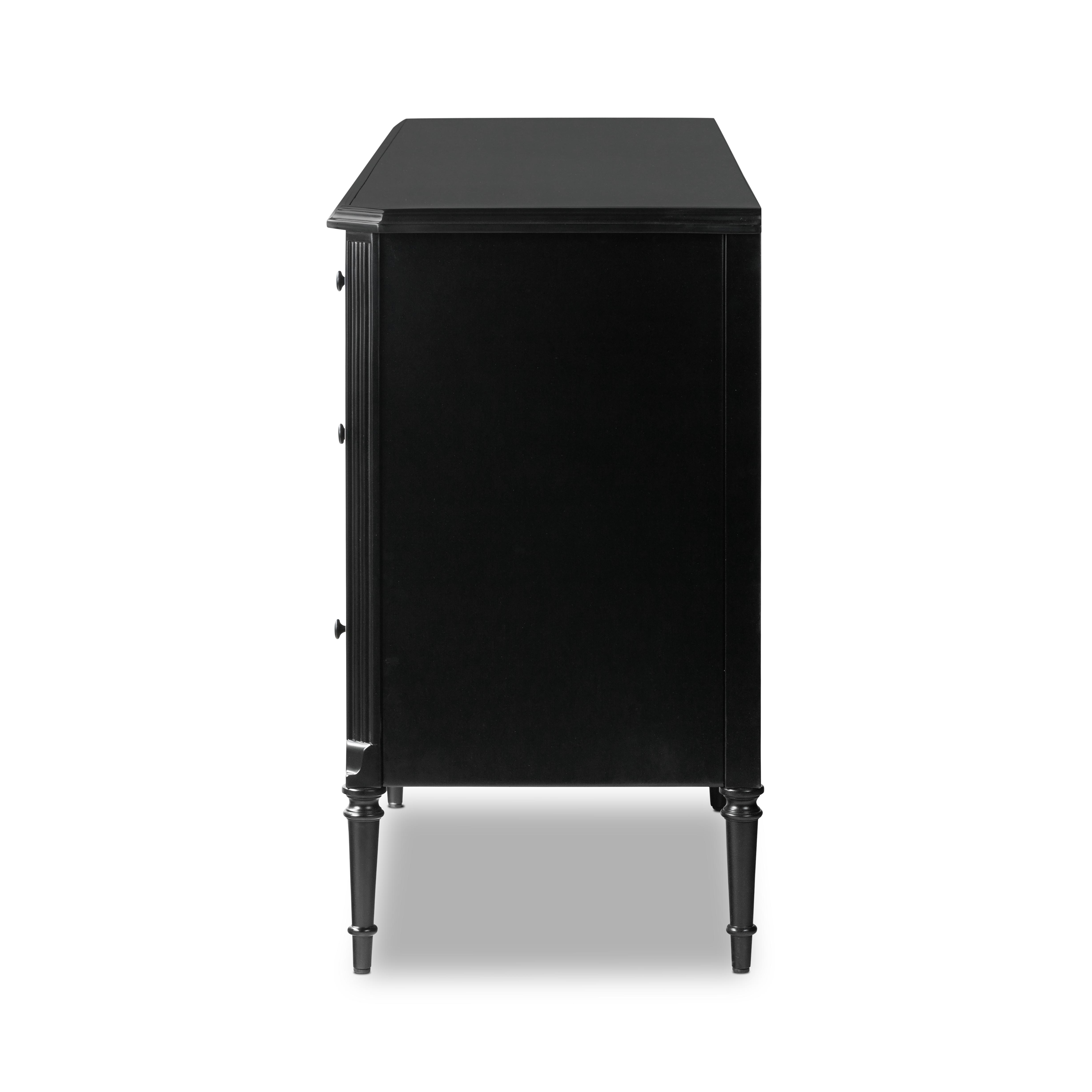 Lendon 6 Drawer Dresser-Black - Image 5