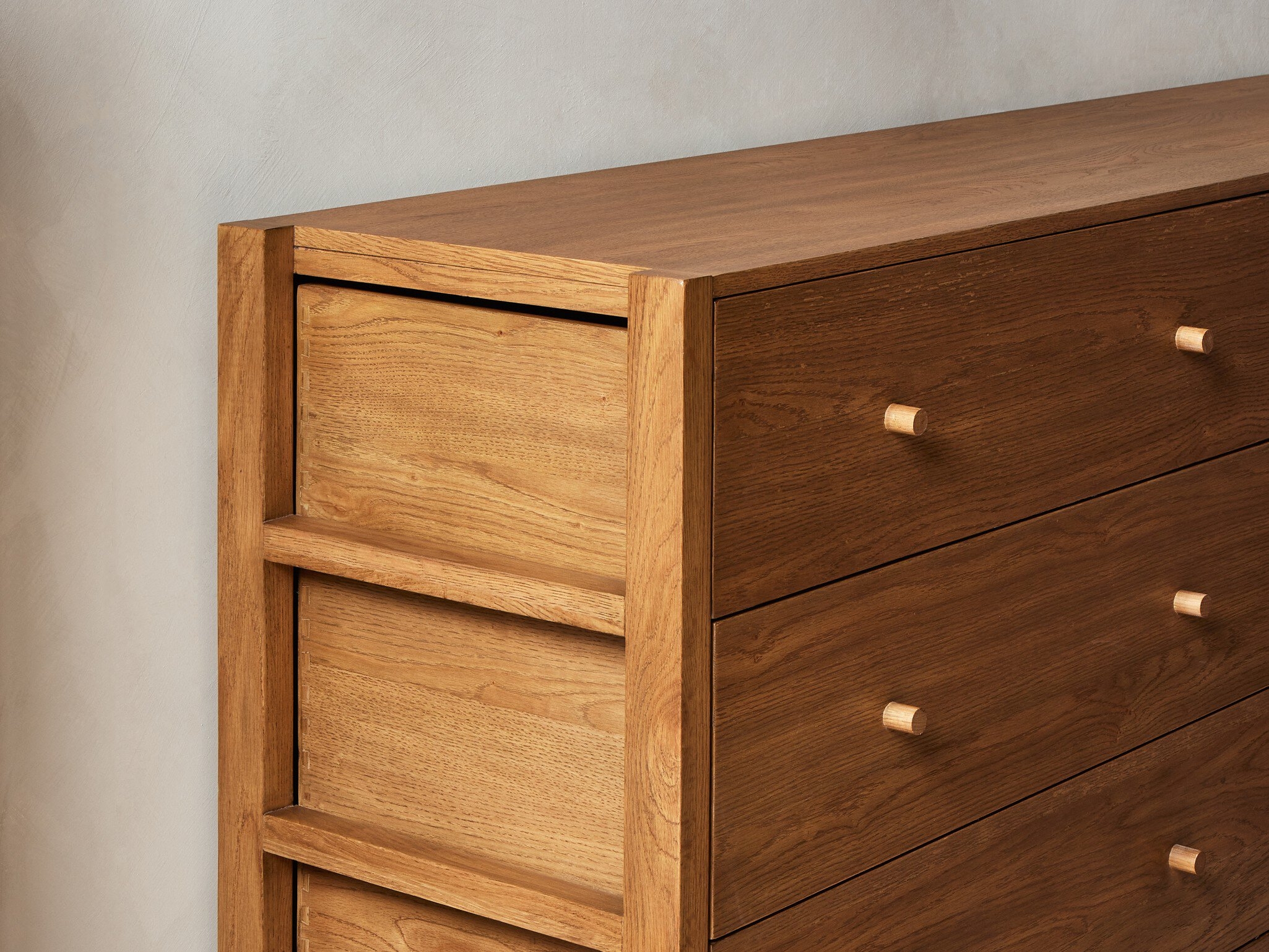 Meadow 6 Drawer Dresser - Tawny Oak - Image 18