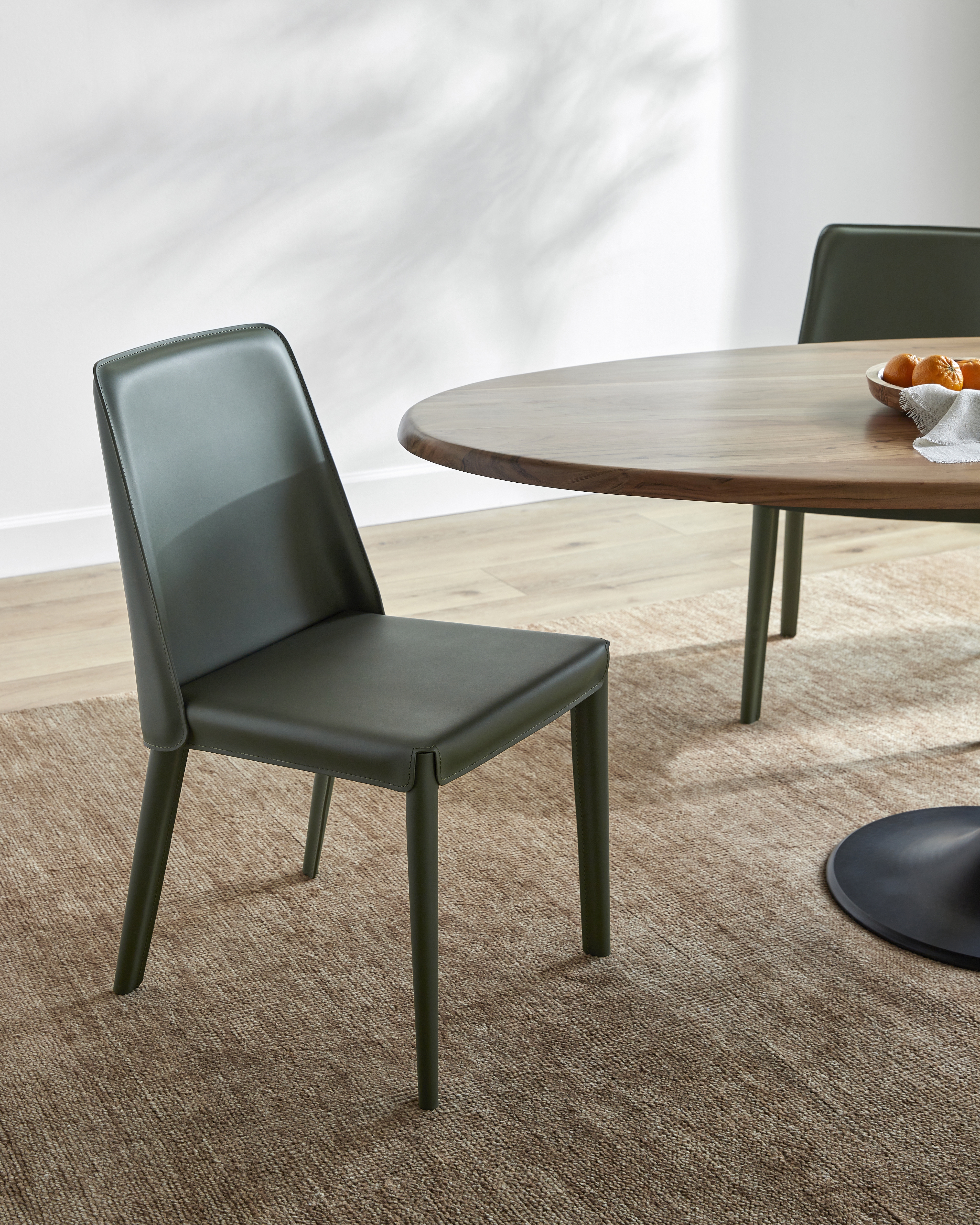 Rosy PVC 33"H x 18"W x 24"D,  33"H x 18"W x 24"D Dining Chair - Image 1