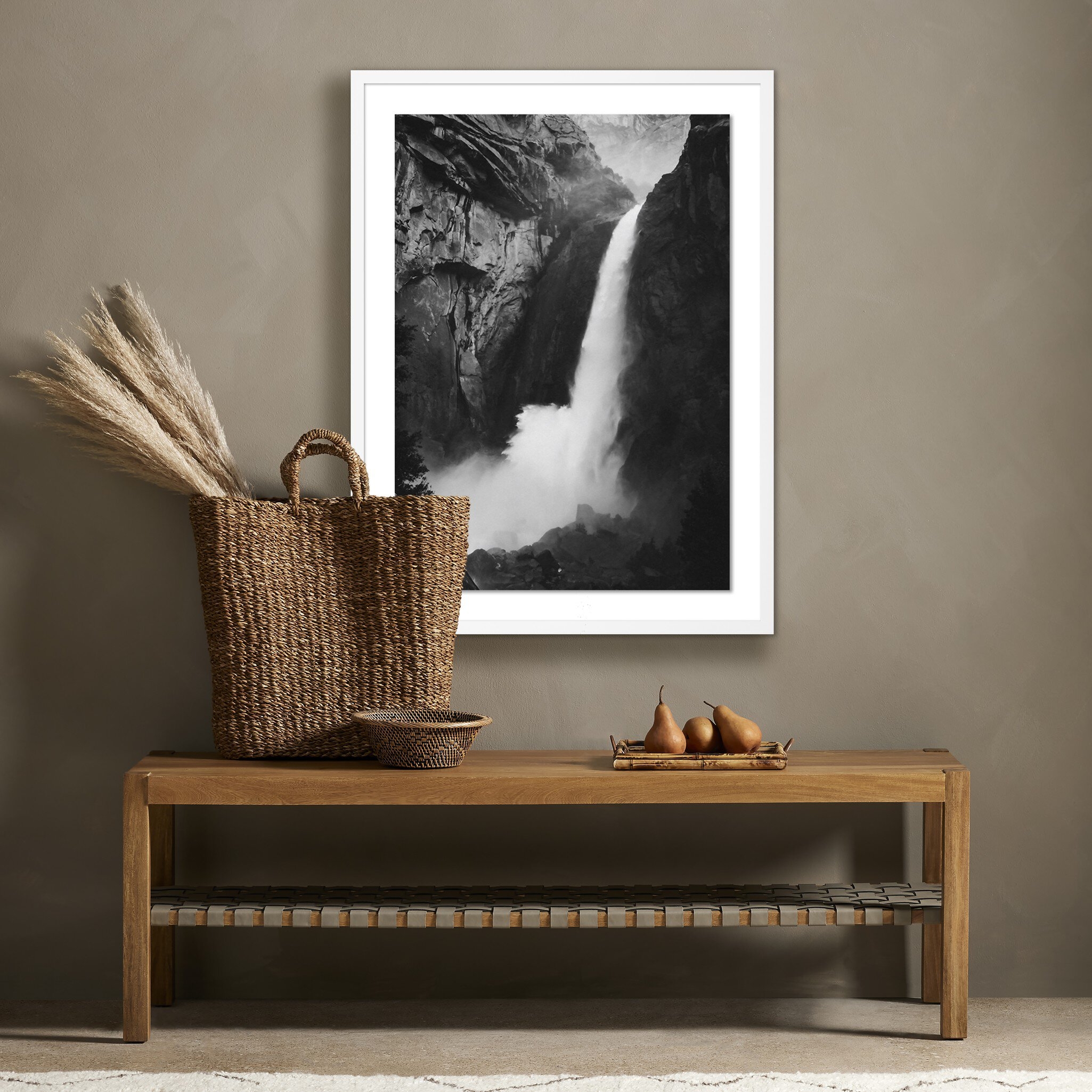Lower Yosemite Falls by Wesley and Emma Teague - White 1.5 Maple - Image 2