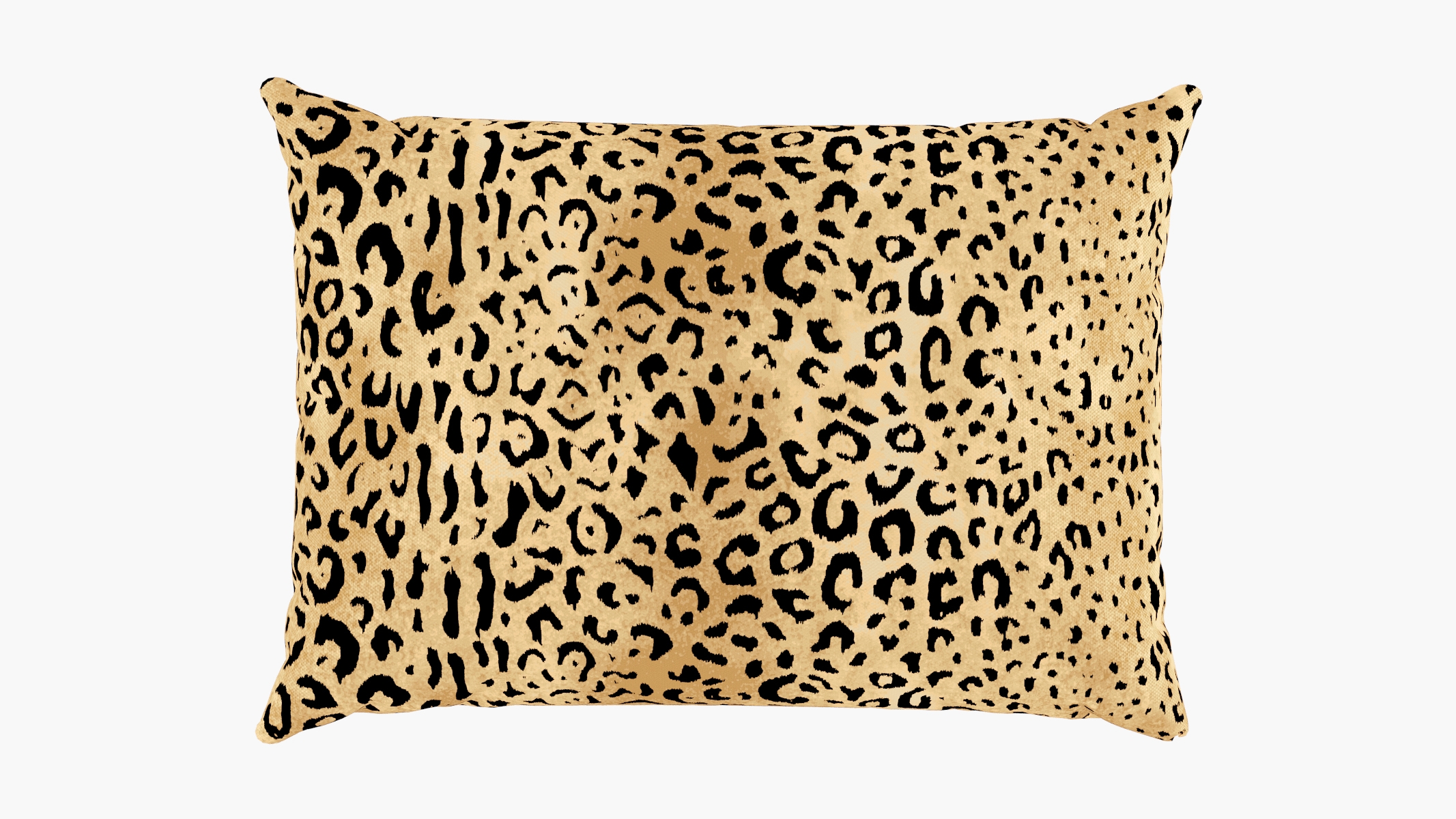 Outdoor 14" x 20" Lumbar Pillow, Leopard, 14" x 20" - Image 0