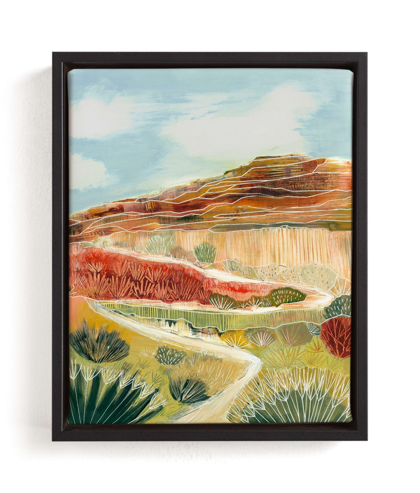 Ancient Desert Path Limited Edition Fine Art Print 2 - Image 0