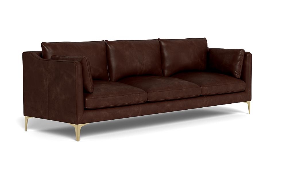 Caitlin Leather 3-Seat Sofa by The EverygirlÃ?Â® - Image 1