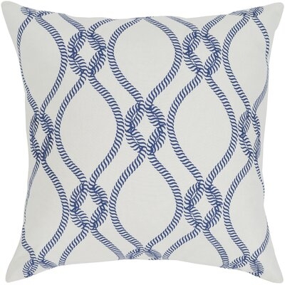 Cece Cotton Indoor Geometric Square Throw Pillow Cover - Image 0