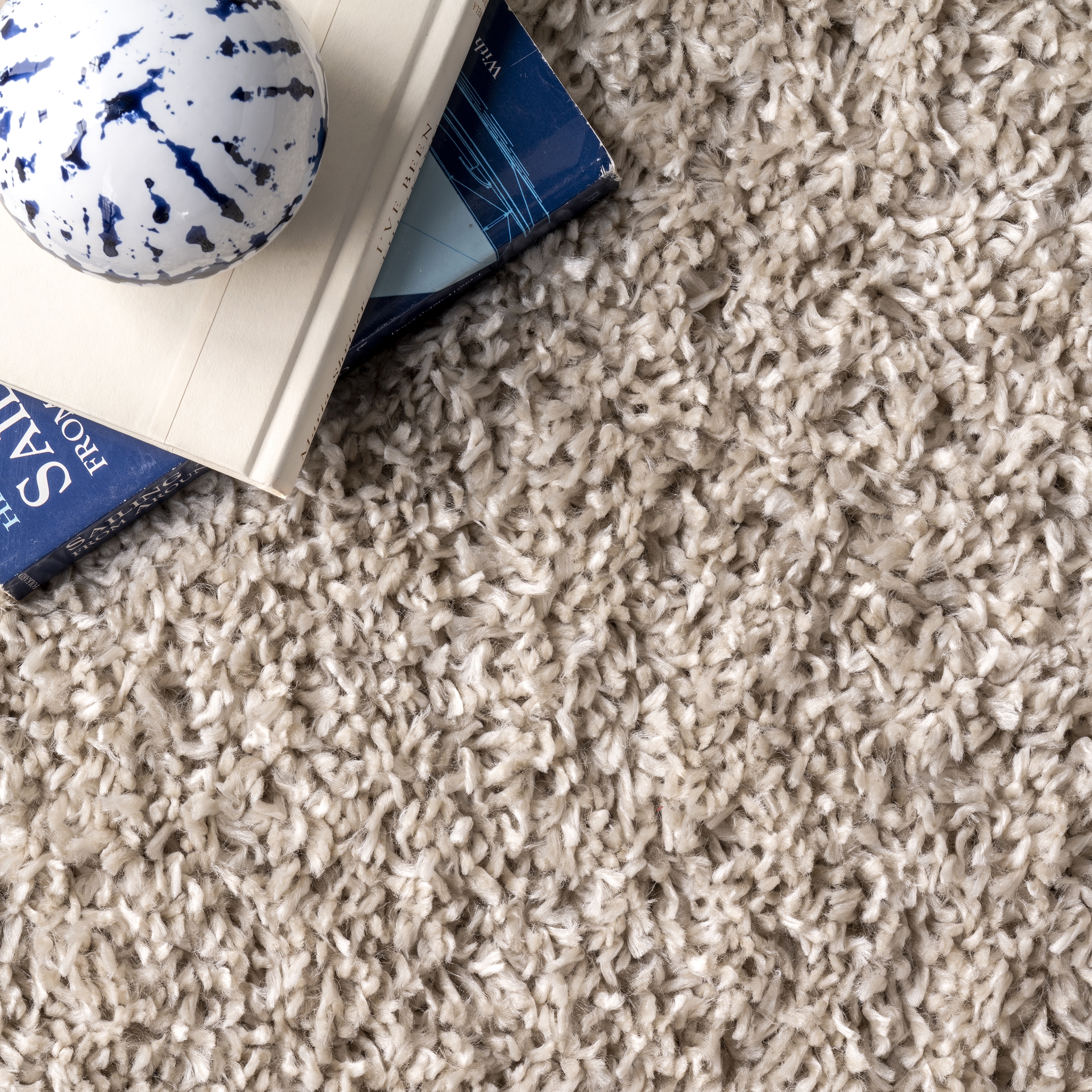 Kara Solid Shag Area Rug - Image 5