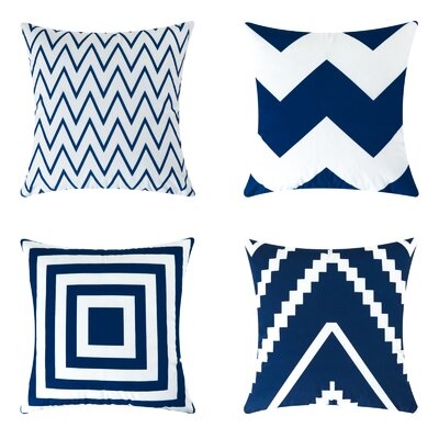 Gurvir Outdoor Square Pillow Cover - Image 0