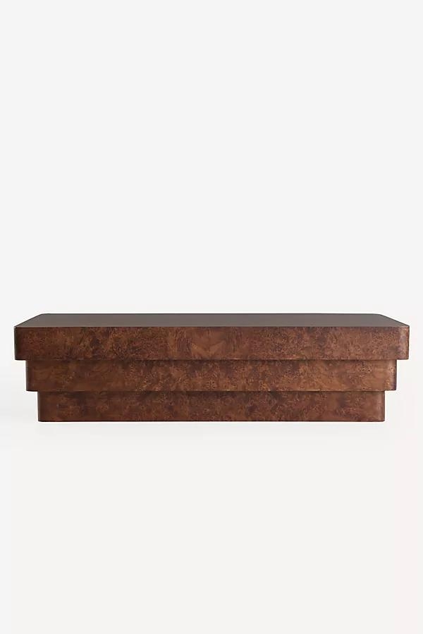 Leonne Burl Wood Coffee Table - Image 0