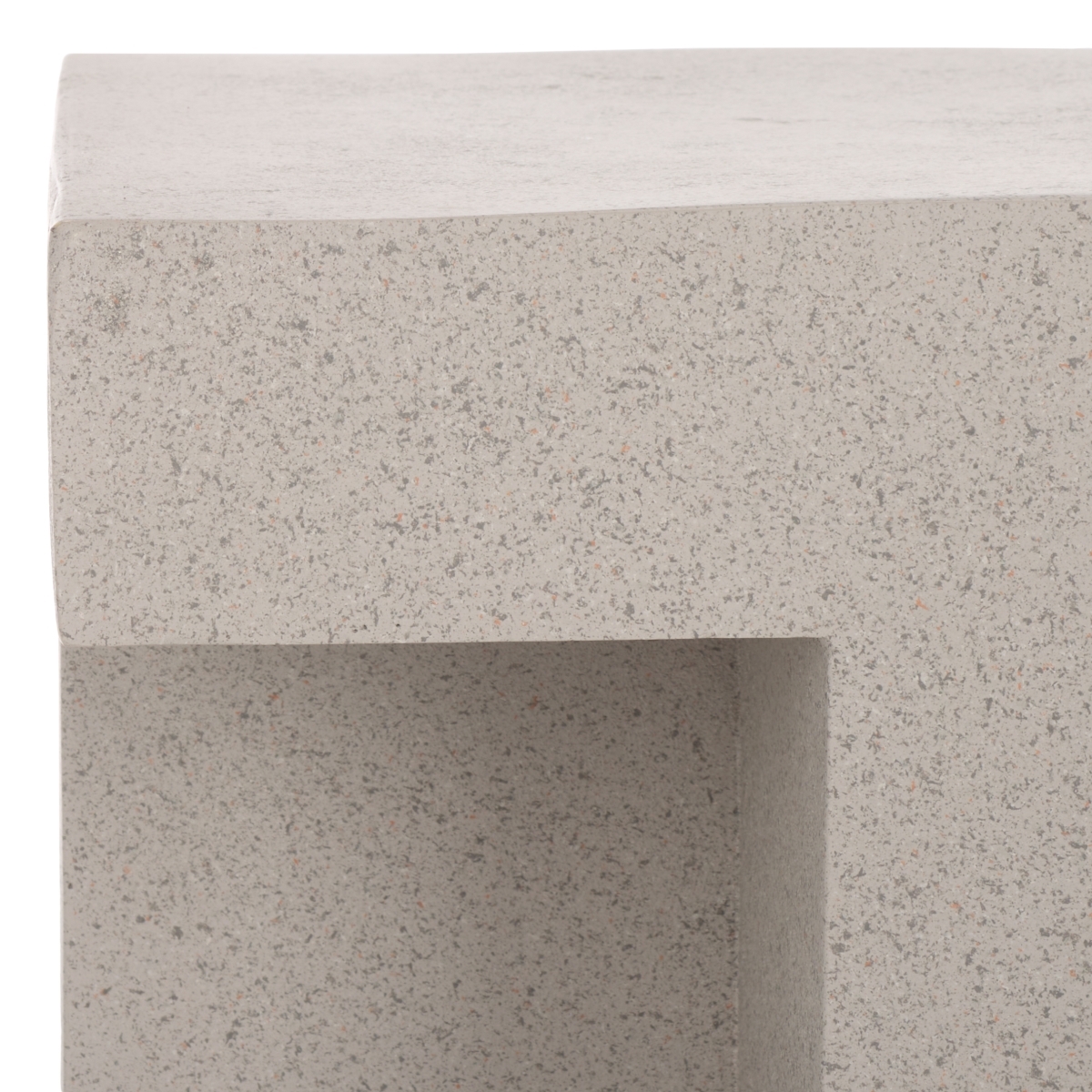 Aldrich Square Accent Table - Grey - Safavieh - Image 2