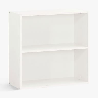 Stack Me Up 2-Shelf Bookcase, Simply White - Image 0