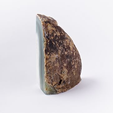 individual Agate Bookend, Green - Image 3