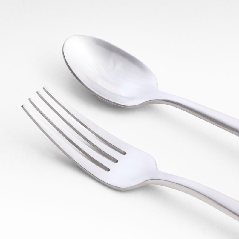 Velo Silver 5-Piece Flatware Place Setting - Image 1