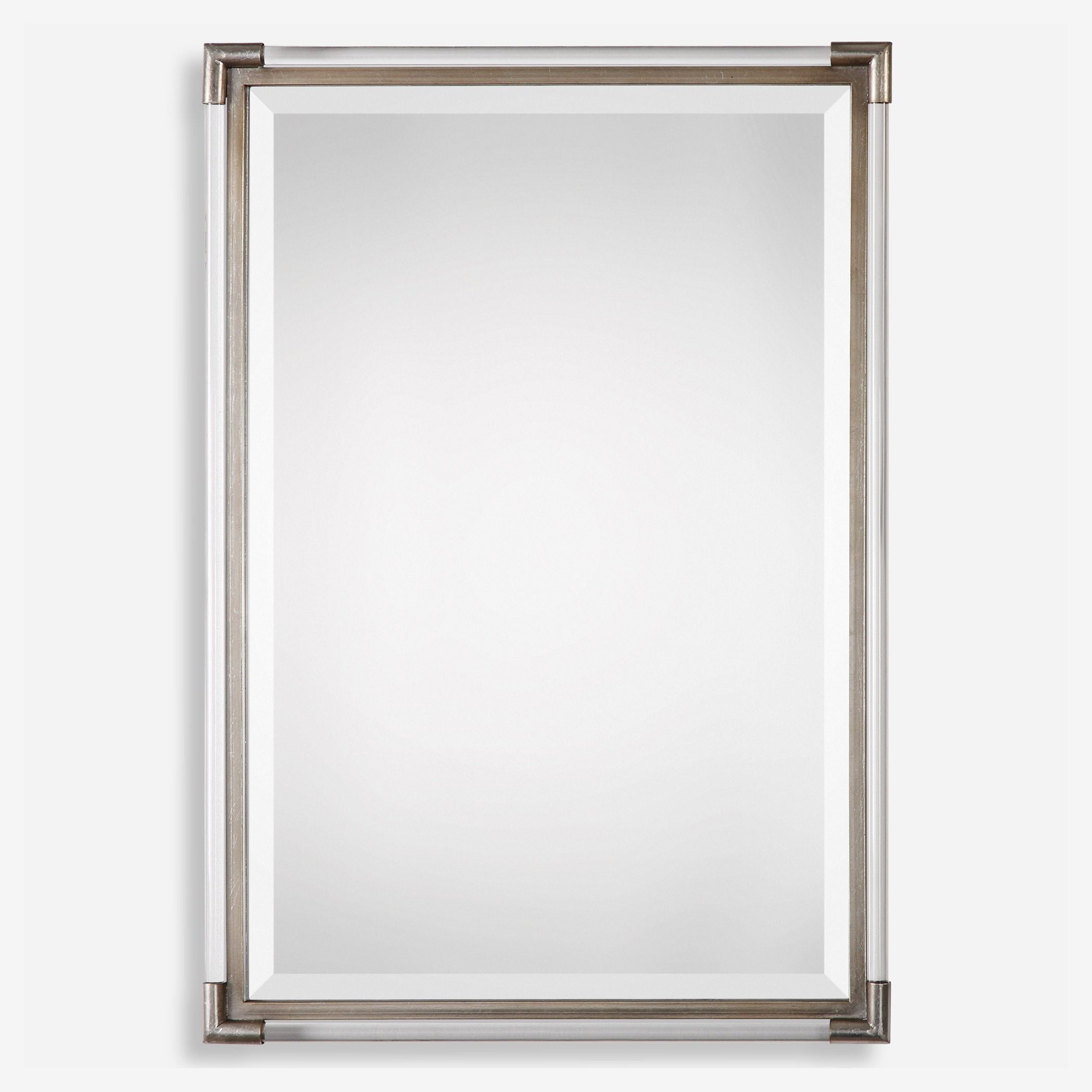 Mackai Metallic Silver Mirror - Image 0