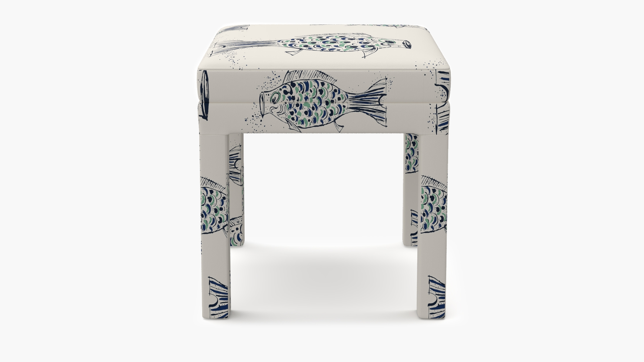 Parsons Ottoman, Canvas Sakana - Image 0