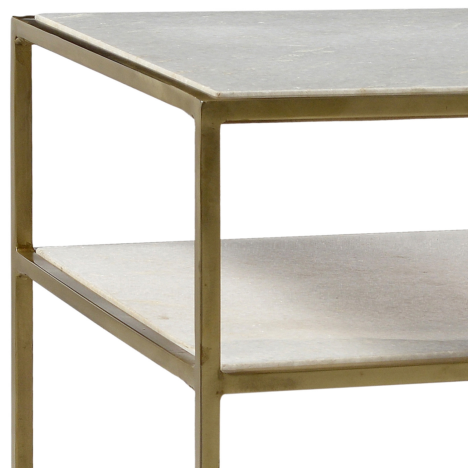 Higgins Side Table Brass - Image 1