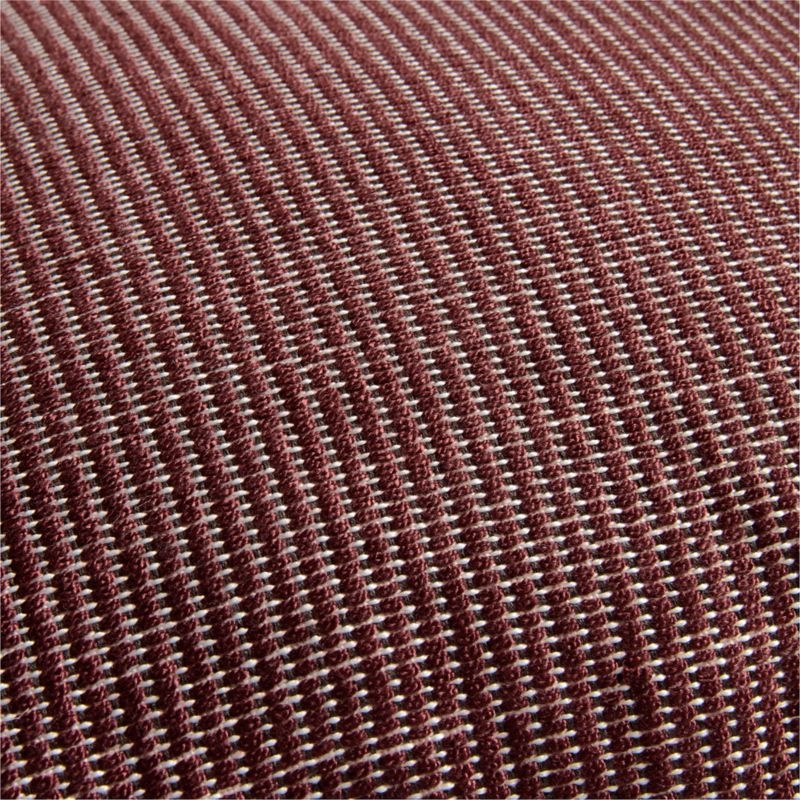 Chestnut Red 20x20 Soft Textured Indoor/Outdoor Throw Pillow - Image 2