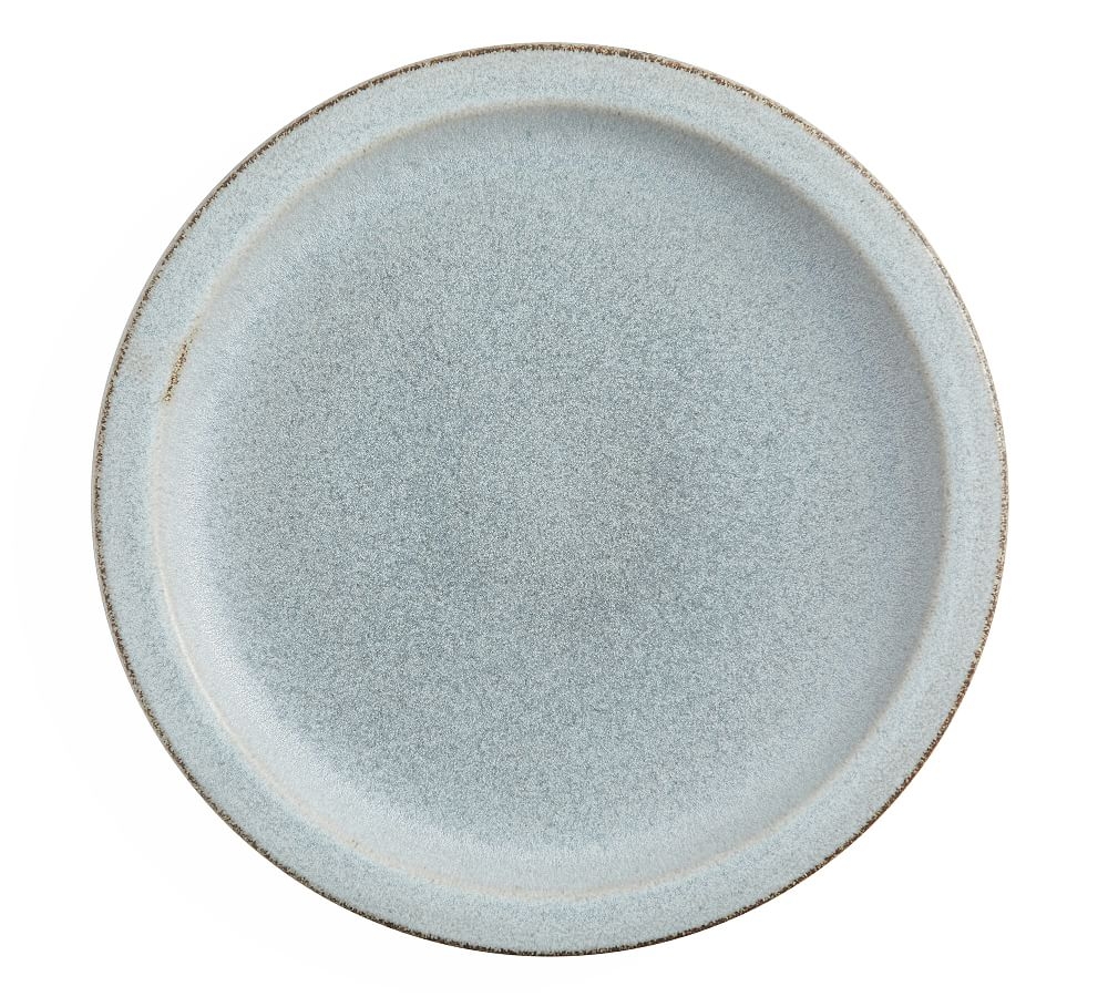 Mendocino Stoneware Dinner Plates, Set of 4 - Mineral Blue - Image 0