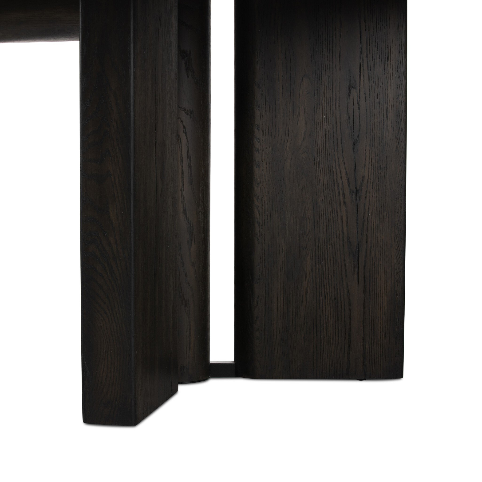 Huxley Dining Table 84" - Smoked Black Veneer - Image 6