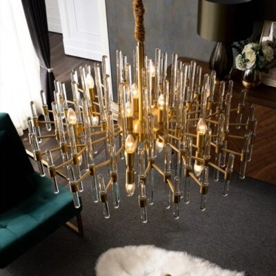 Latest 2020 Contemporary Design Luxury Gold Chandelier - Image 0