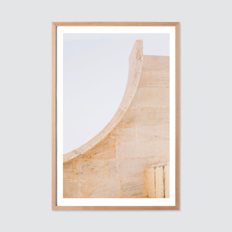 The Citizenry Jantar Mantar .02 Wall Art No Frame | 16" x 24" | Ivory - Image 5